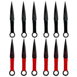 On Target Bullseye 12 Piece Target Throwing Knife Set knives - Tophatter Daily Deals