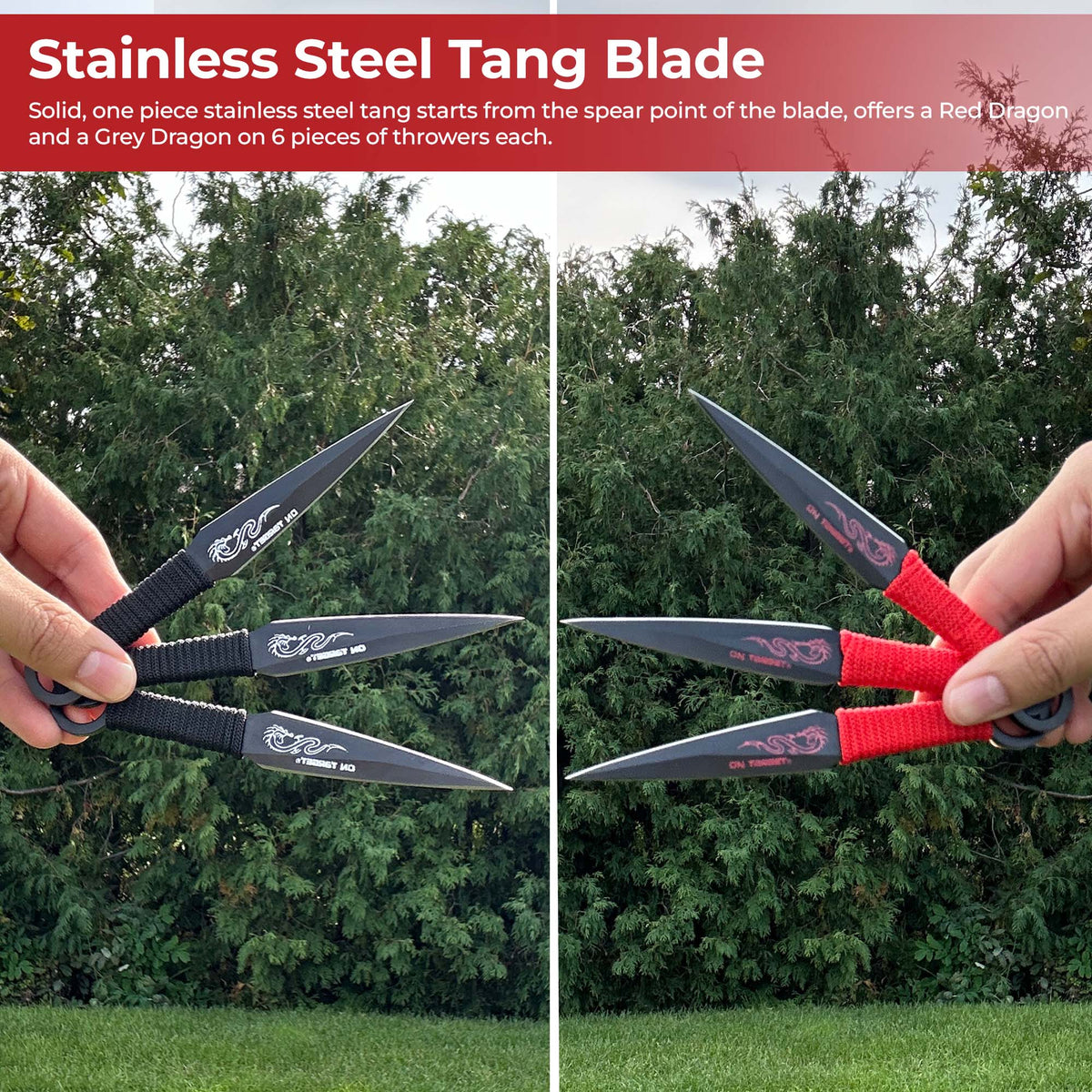 On Target Bullseye 12 Piece Target Throwing Knife Set knives - Tophatter Daily Deals