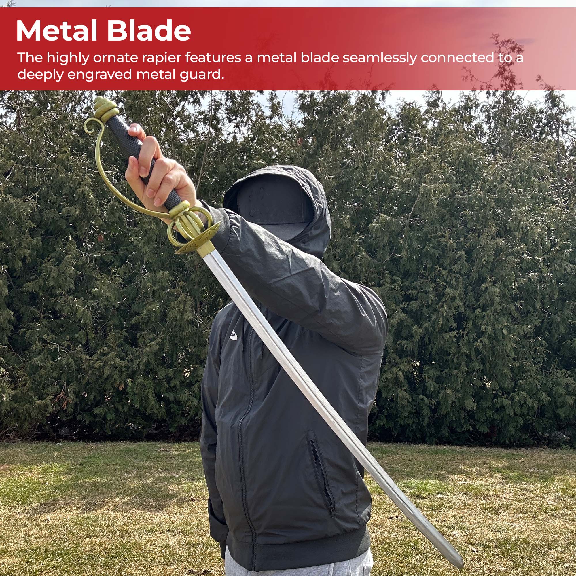 One Piece Anime Replica Cavendish Rapier Swords - Tophatter Daily Deals