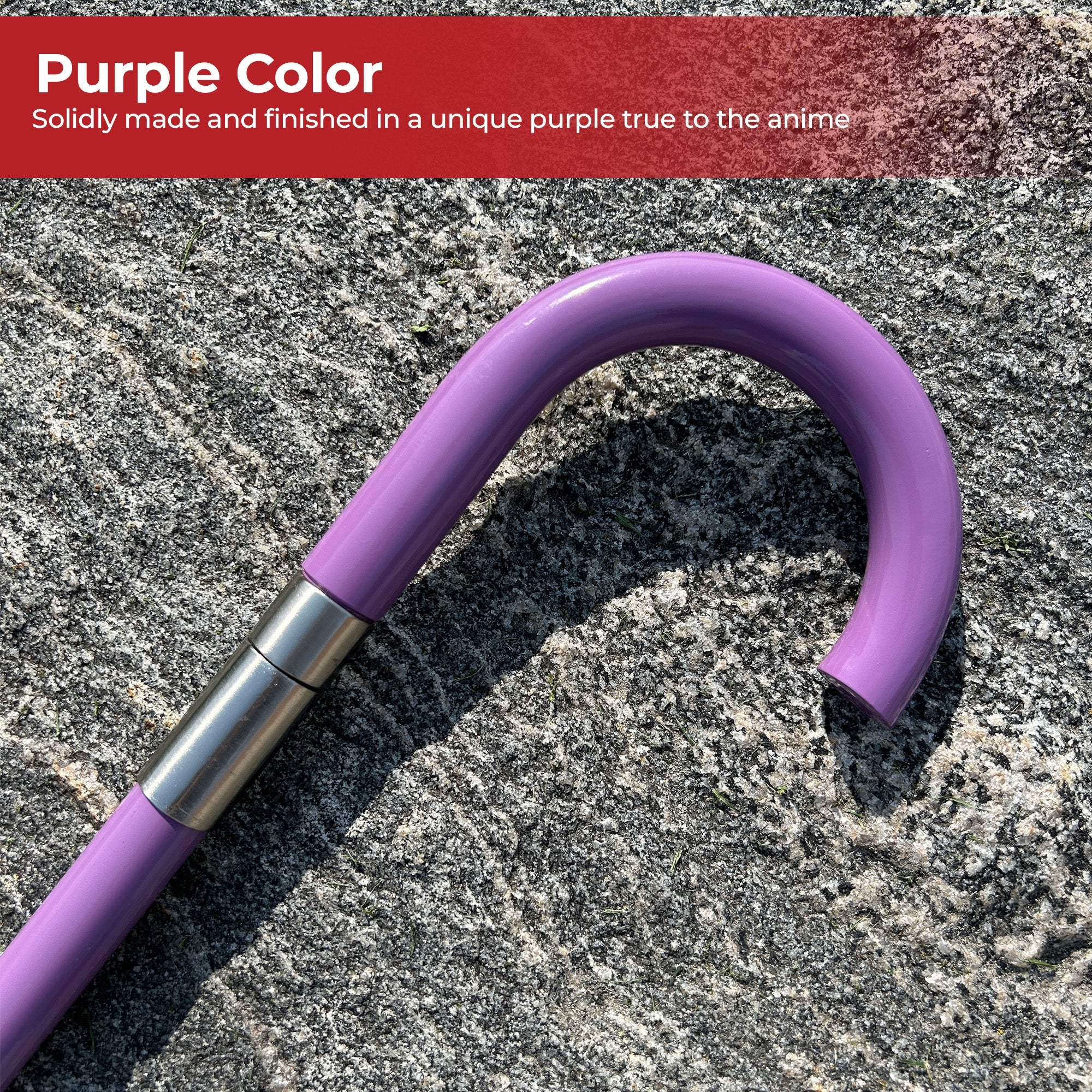 One Piece Brook Soul Solid Cane Sword Cane - Tophatter Daily Deals