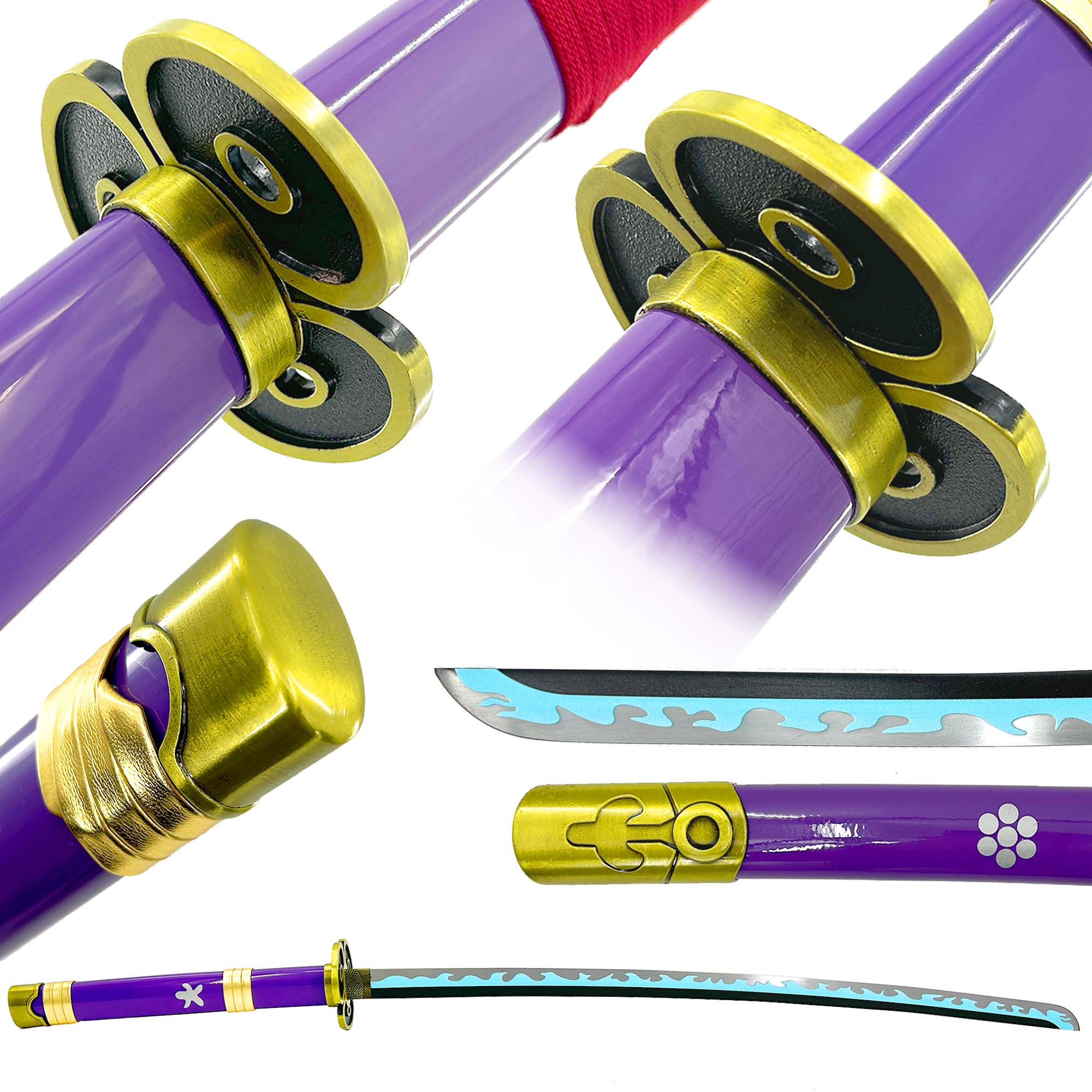 One Piece Enma Katana Roronoa Zoro's Masterpiece Swords - Tophatter Daily Deals