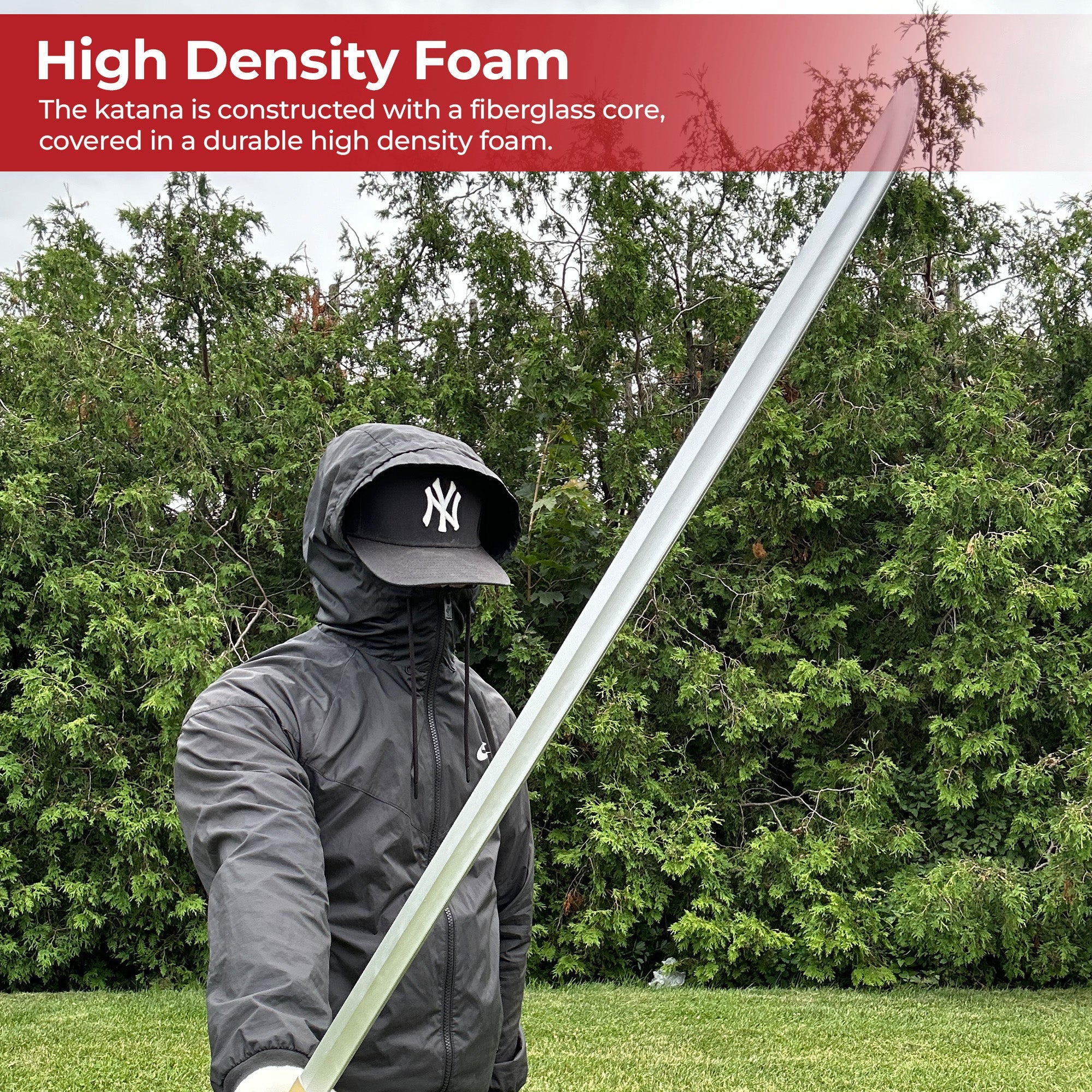 One Piece Trafalgar Law Kikoku Katana Foam Sword With Scabbard Swords - Tophatter Daily Deals