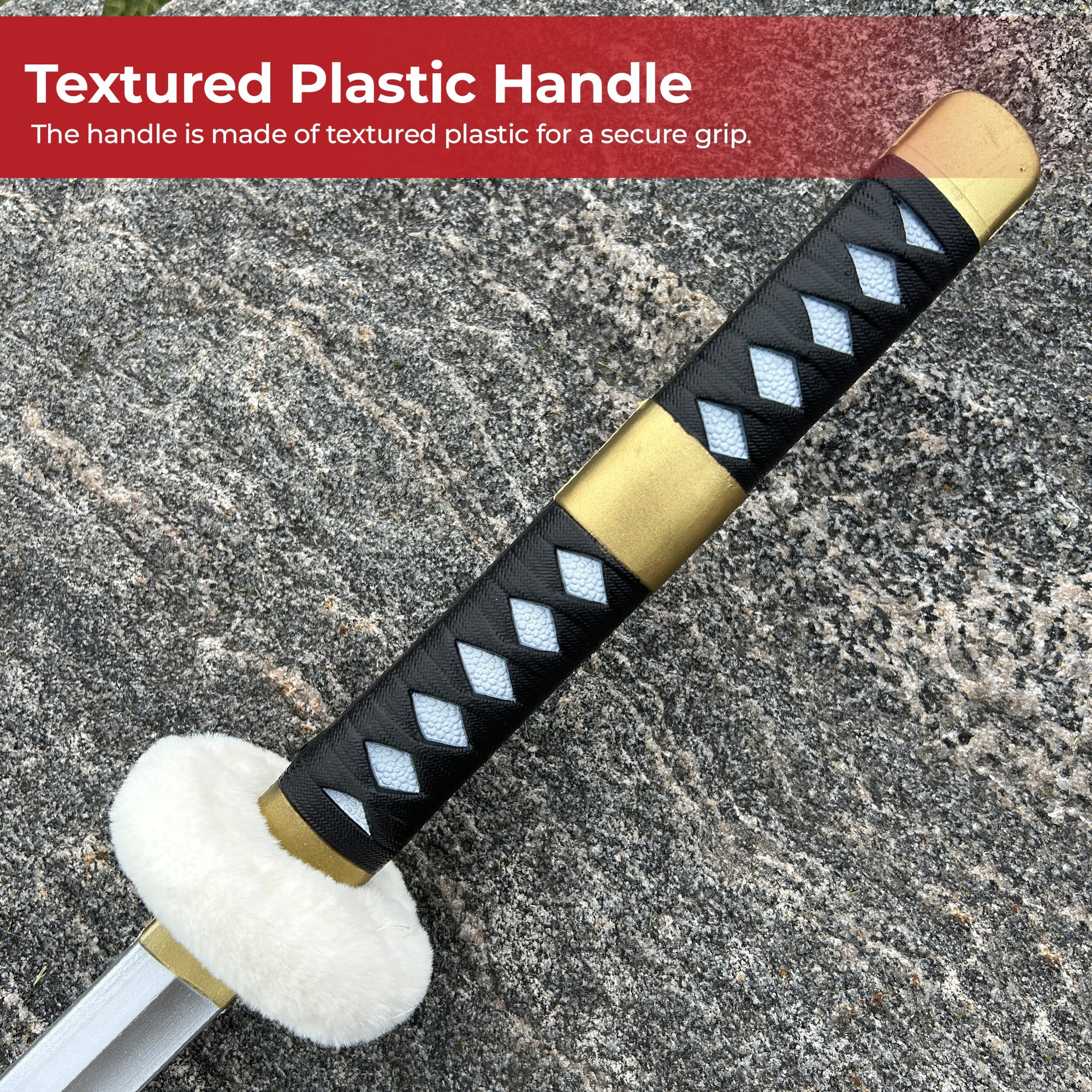 One Piece Trafalgar Law Kikoku Katana Foam Sword With Scabbard Swords - Tophatter Daily Deals