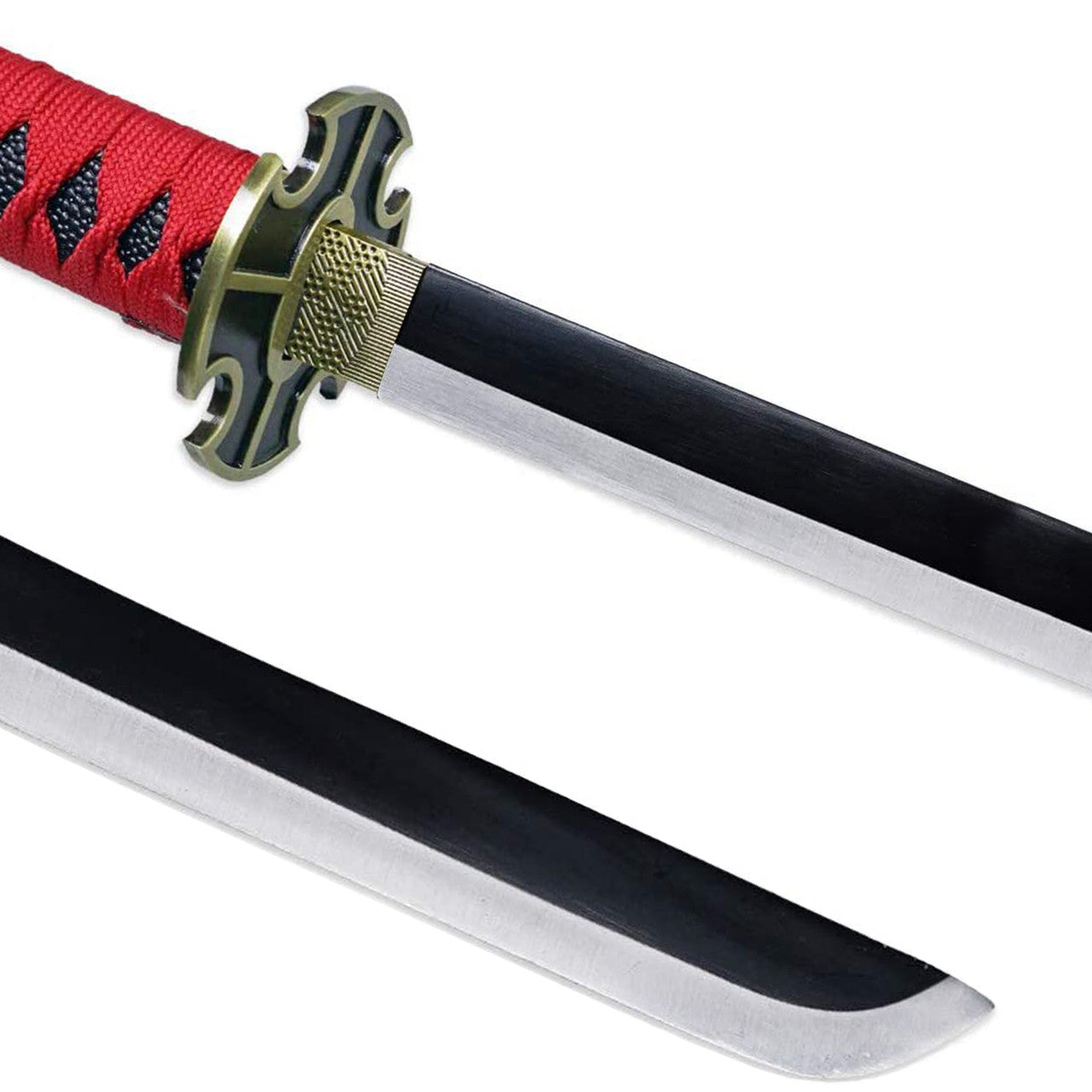 One piece Zoro Sandai Kitetsu silver edge Katana Sword Swords - Tophatter Daily Deals