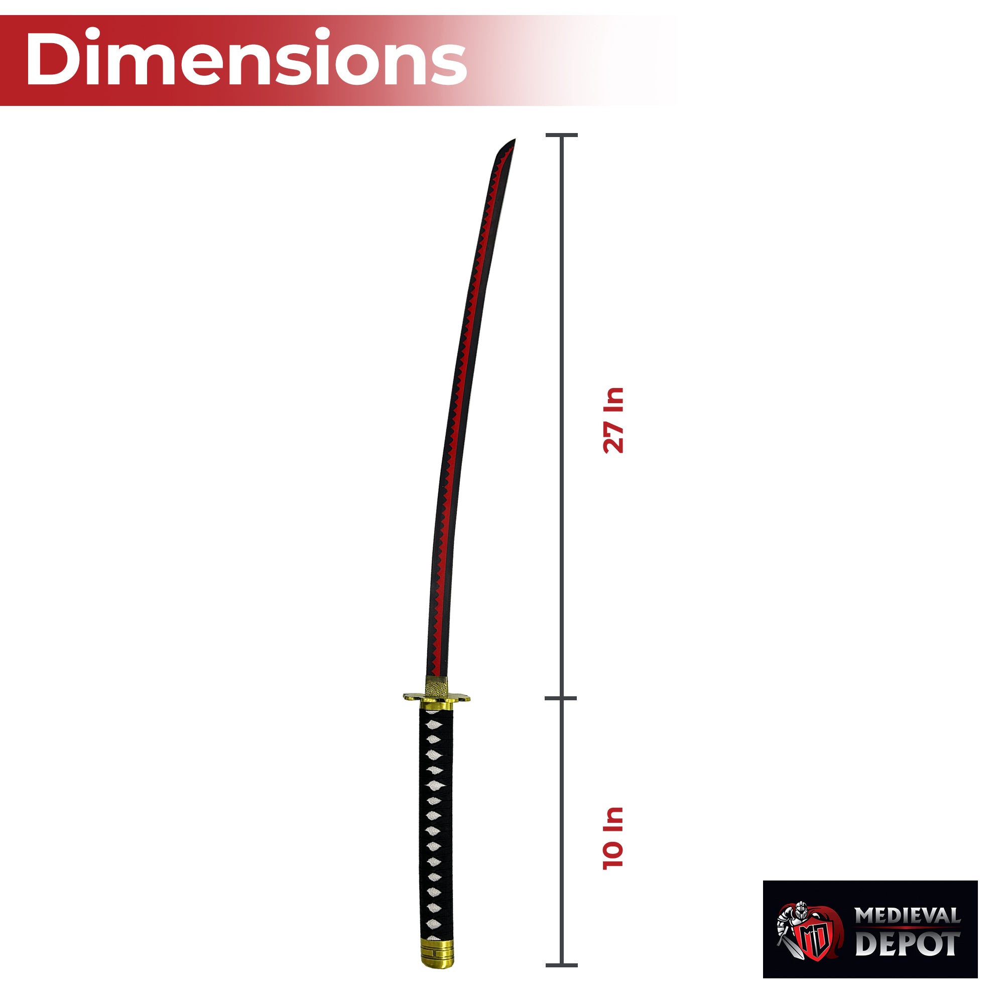 One piece Zoro Shusui Katana Sword Swords - Tophatter Daily Deals