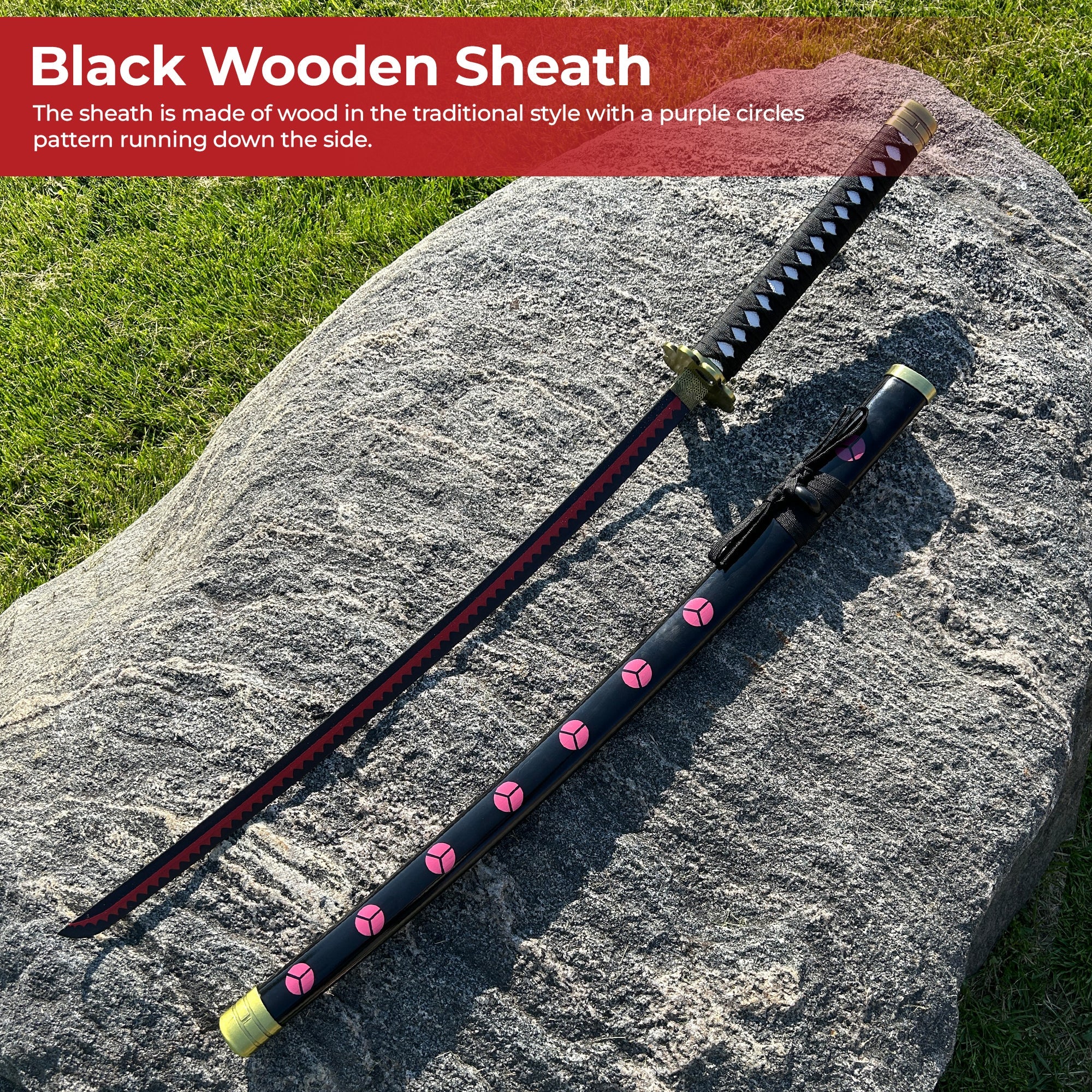 One piece Zoro Shusui Katana Sword Swords - Tophatter Daily Deals