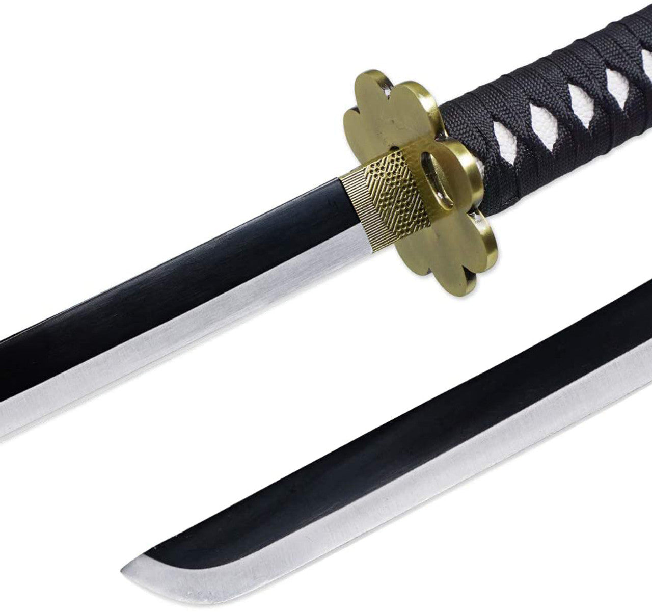 One piece Zoro Shusui silver edge Katana Sword Swords - Tophatter Daily Deals