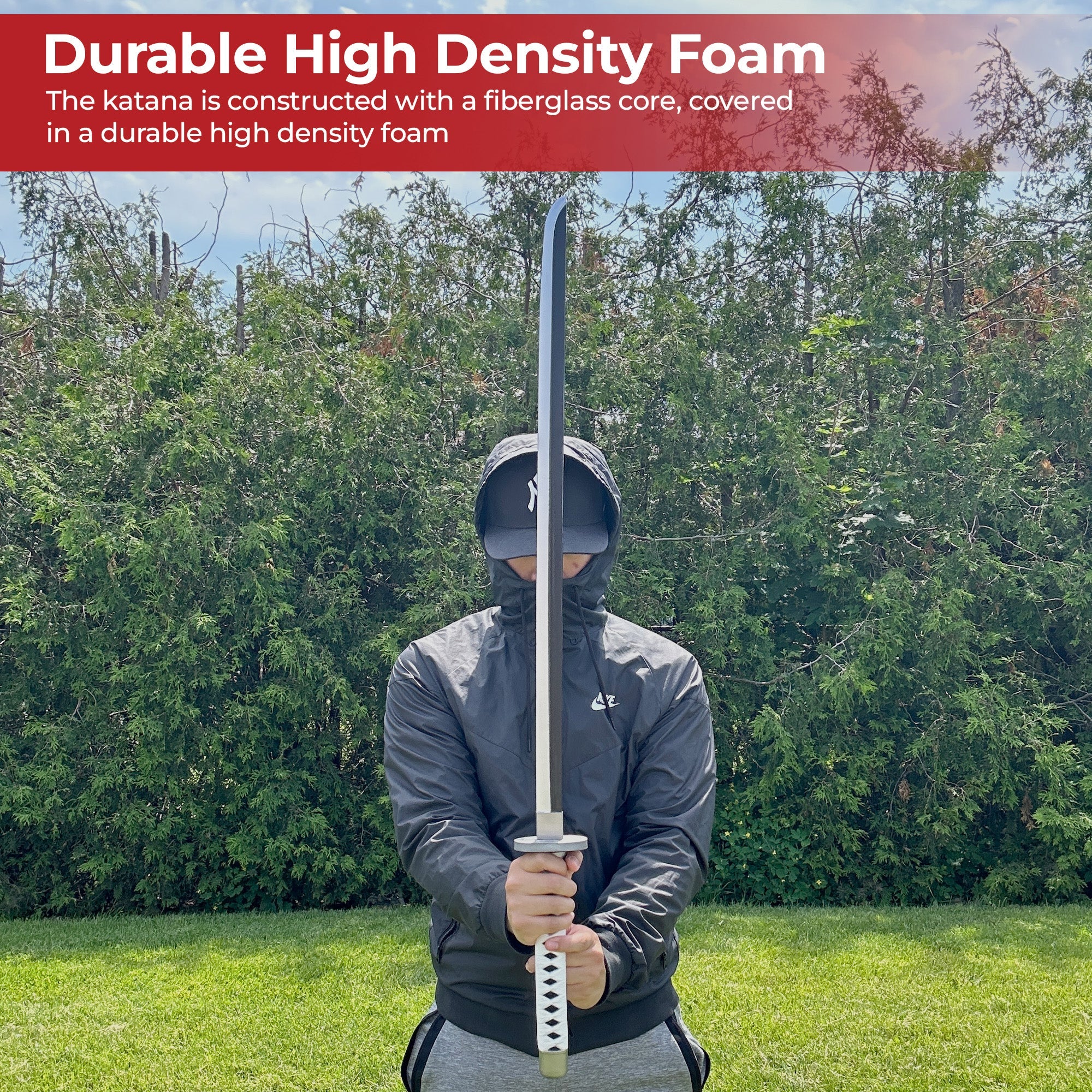 One Piece Zoro Wado Ichimonji Katana Foam Sword With Scabbard Swords - Tophatter Daily Deals