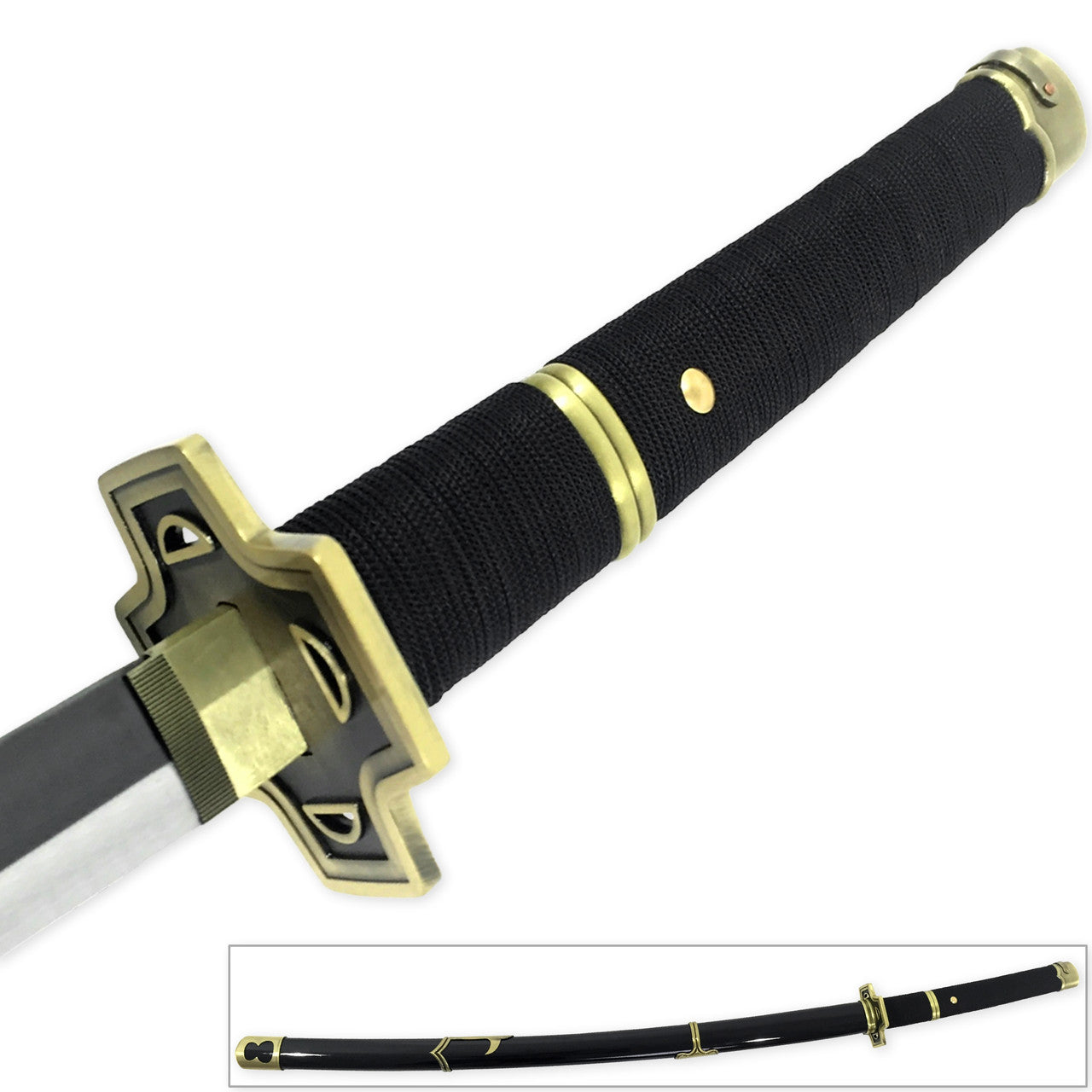 One piece Zoro Yubashiri Katana Sword Swords - Tophatter Daily Deals