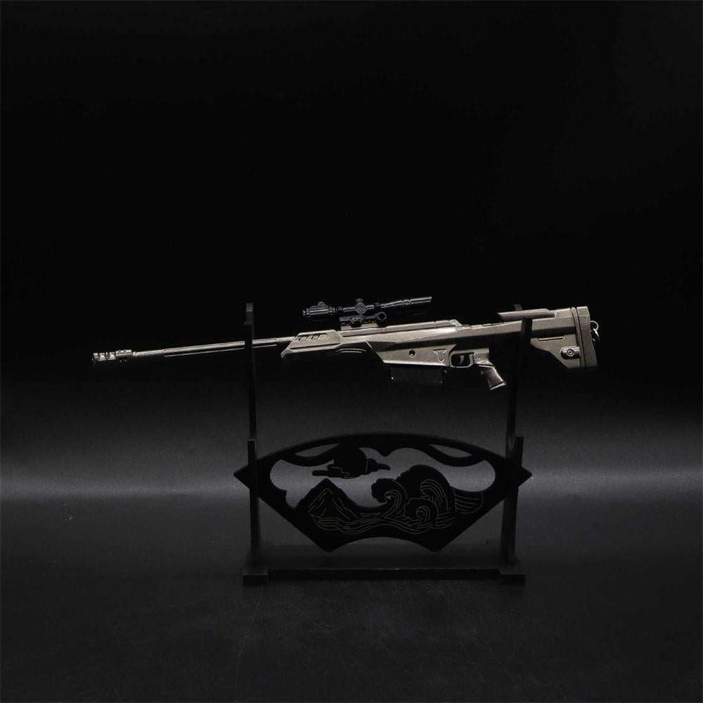 Guardian Rifle Operator Sniper Metal Miniature Tiny Guns Operator Sniper With Holder - Tophatter Daily Deals