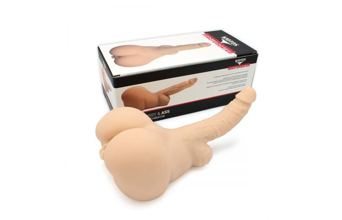 Kiotos 2-in-1 Masturbator and Dildo – Realistic TPE Toy > Sex Toys For Men > Masturbators > Manual - Tophatter Daily Deals