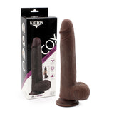Kiotos Cox Sliding Skin Brown 23cm Long Realistic Double Layer TPE Material > Dildos > Realistic Dildos - Tophatter Daily Deals