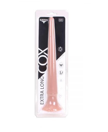 Kiotos COX Flesh 037 Extra Long Smooth Suction Cup Dildo Size S > Dildos > Oversized Toys - Tophatter Daily Deals