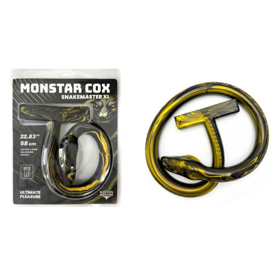 Kiotos Monstar Cox Snakemaster XL 58cm – Ultra-Flexible Silicone Dildo > Dildos > Oversized Toys - Tophatter Daily Deals