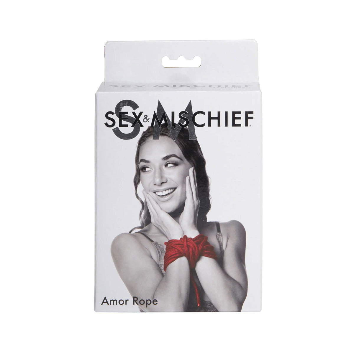 Sex & Mischief Amor Rope 9 Metres Red Cotton Restraint > Bondage Gear > Rope - Tophatter Daily Deals