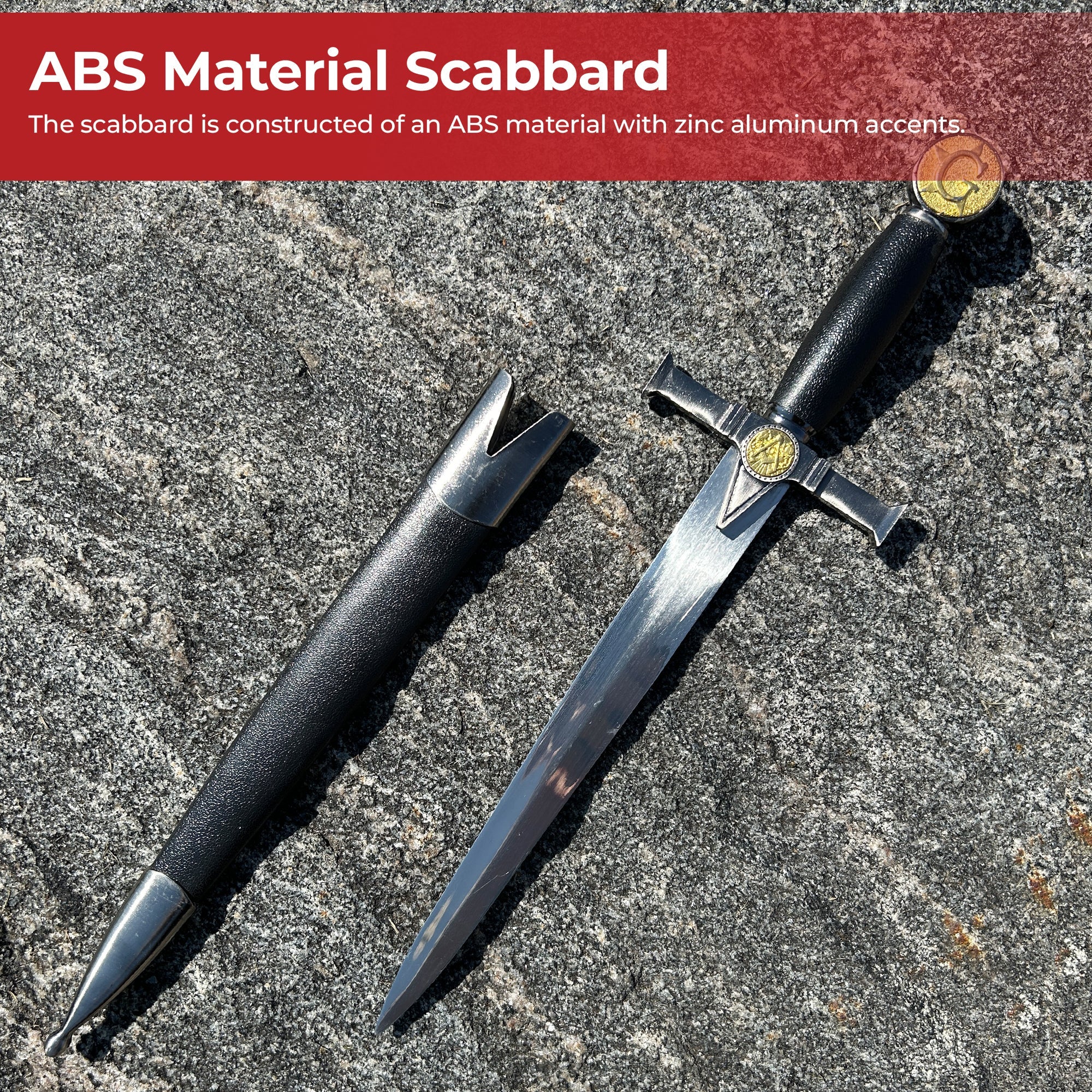 Ornamental Grande Lodge Ceremonial Freemason Dagger Knives - Tophatter Daily Deals