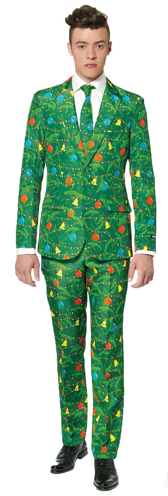 Men's Christmas Tree Green Suit Christmas Decorations & Props - Tophatter Daily Deals