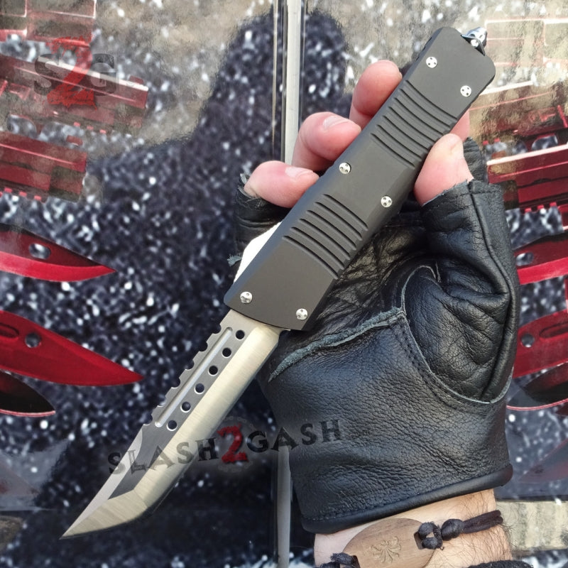 Dark Knight 440C OTF Knife CNC Highest Quality - Tanto Xtreme Knife-OTF - Tophatter Daily Deals