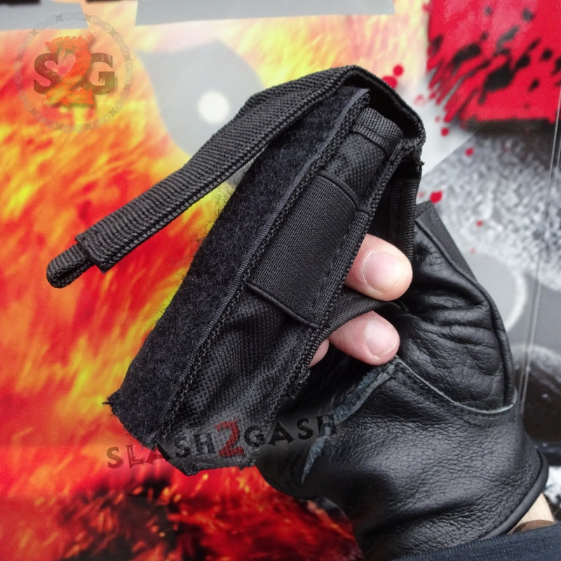 Dark Knight 440C OTF Knife CNC Highest Quality - Interceptor Black Knife-OTF - Tophatter Daily Deals