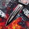 Delta Force OTF Automatic Knife Blue Dragon's Fury - 4 Blade Options Knife-OTF - Tophatter Daily Deals