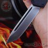 Delta Force Black Scarab D/A OTF Automatic Knife - Satin Tanto Plain Knife-OTF - Tophatter Daily Deals