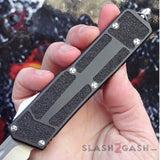 Classic Black Scarab D/A OTF Automatic Knife CNC Highest Quality - Tanto Knife-OTF - Tophatter Daily Deals