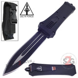 S2G Tactical OTF Crypt Keeper D/A Automatic Knife - Dagger Plain Double Edge Plain Knife-OTF - Tophatter Daily Deals