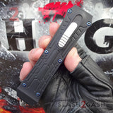 Delta Force OTF Crypt Keeper v2 D/A Automatic Knife - Single Edge Ser Knife-OTF - Tophatter Daily Deals