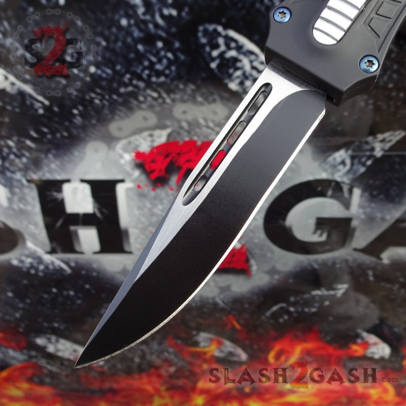 Delta Force OTF Crypt Keeper v2 D/A Automatic Knife - Single Edge Ser Knife-OTF - Tophatter Daily Deals