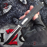 Delta Force OTF Crypt Keeper v2 D/A Automatic Knife - Tanto Serrated Tanto Serrated Knife-OTF - Tophatter Daily Deals