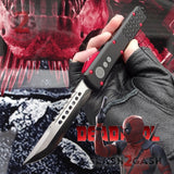 Deadpool OTF Knife CNC Highest Quality - Tanto Xtreme Tanto Xtreme Knife-OTF - Tophatter Daily Deals
