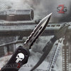S2G Tactical Punisher Skull 7" Small OTF Automatic Knife - Double Edge Ser Knife-OTF - Tophatter Daily Deals