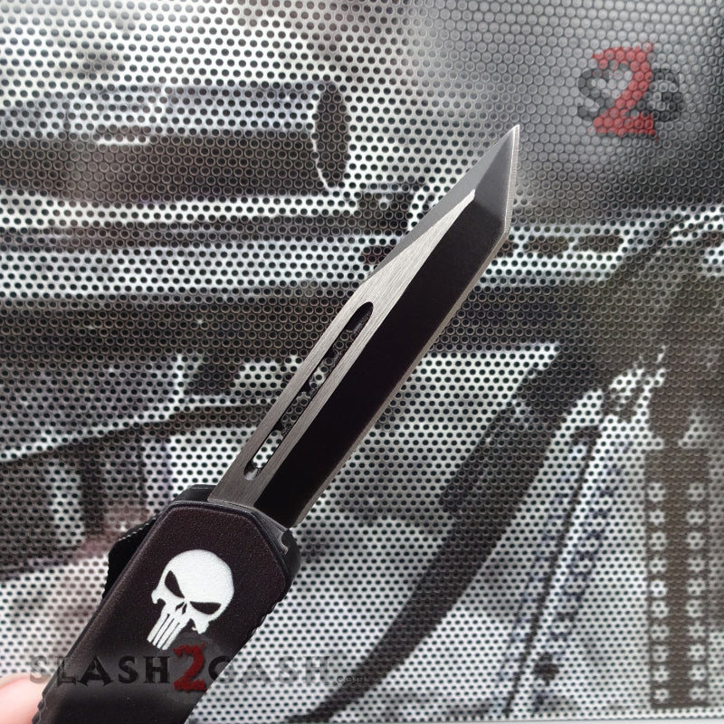 S2G Tactical Punisher Skull 7" Small OTF Automatic Knife - Asst. Knife-OTF - Tophatter Daily Deals
