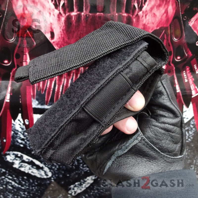 Classic Black Scarab D/A OTF Automatic Knife CNC Highest Quality - Tanto Knife-OTF - Tophatter Daily Deals