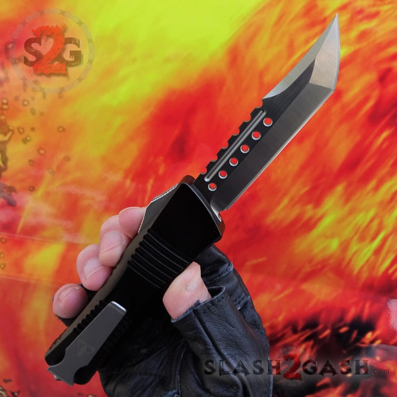 Dark Knight VG-10 OTF Knife CNC Highest Quality - Tanto Xtreme Tanto Xtreme Knife-OTF - Tophatter Daily Deals