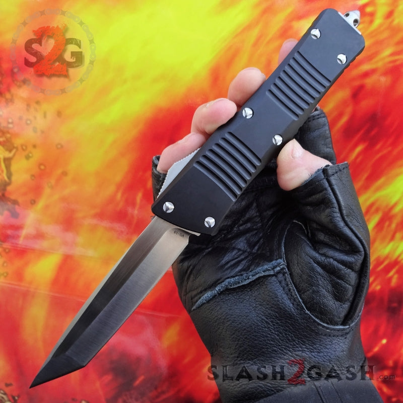 Dark Knight VG-10 OTF Automatic Knife CNC Highest Quality - Tanto Knife-OTF - Tophatter Daily Deals