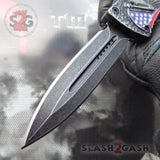 Delta Force Stonewashed OTF Automatic Knife - Lady Liberty USA Knife-OTF - Tophatter Daily Deals