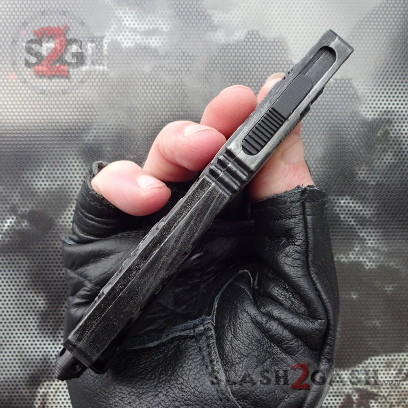 Delta Force Stonewashed OTF Automatic Knife - Lady Liberty USA Knife-OTF - Tophatter Daily Deals
