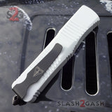 Delta Force White Knight OTF Automatic Knife D/A - Tanto Xtreme Knife-OTF - Tophatter Daily Deals