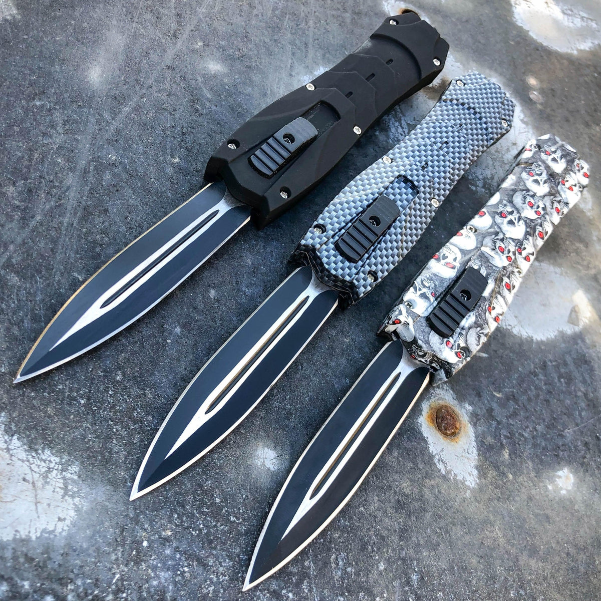 Everyday Carry Combat OTF Knives - Tophatter Daily Deals