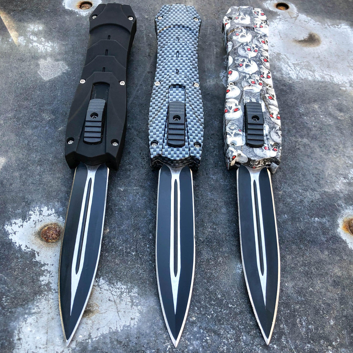 Everyday Carry Combat OTF Knives - Tophatter Daily Deals