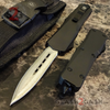 S2G Tactical OTF Recon D/A Black Automatic Knife - REAL Layered Damascus Knife-OTF - Tophatter Daily Deals