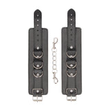 Ouch Leather Cuffs – Adjustable Leather Bondage Cuffs > Bondage Gear > Restraints - Tophatter Daily Deals