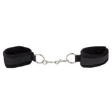 Ouch Velcro Black Cuffs – Adjustable Hand and Ankle Restraints > Bondage Gear > Restraints - Tophatter Daily Deals