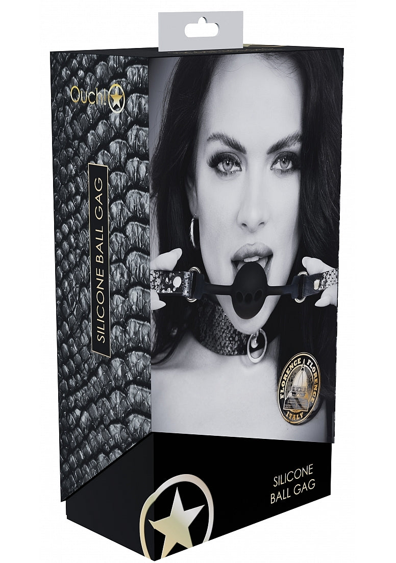 Ouch Florence Collection Silicone Ball Gag > Bondage Gear > Gags and Bits - Tophatter Daily Deals