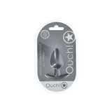Ouch Anal Plug Medium Gun Metal Grey 3.1 Inches Butt Plug > Anal Range > Butt Plugs - Tophatter Daily Deals