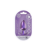 OUCH! Anal Plug - Large 8.9 cm Metallic Purple Butt Plug > Anal Range > Butt Plugs - Tophatter Daily Deals