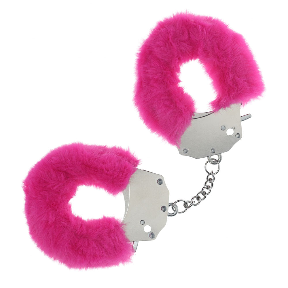 Ouch Heavy-Duty Fluffy Cuffs – Fluffy Restraints > Bondage Gear > Handcuffs - Tophatter Daily Deals