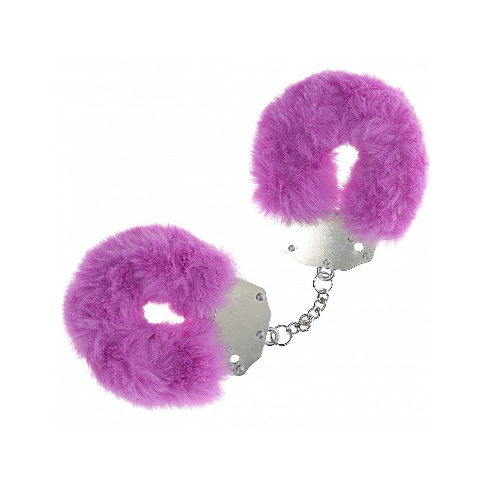 Ouch Heavy-Duty Fluffy Cuffs – Fluffy Handcuffs Restraints > Bondage Gear > Handcuffs - Tophatter Daily Deals