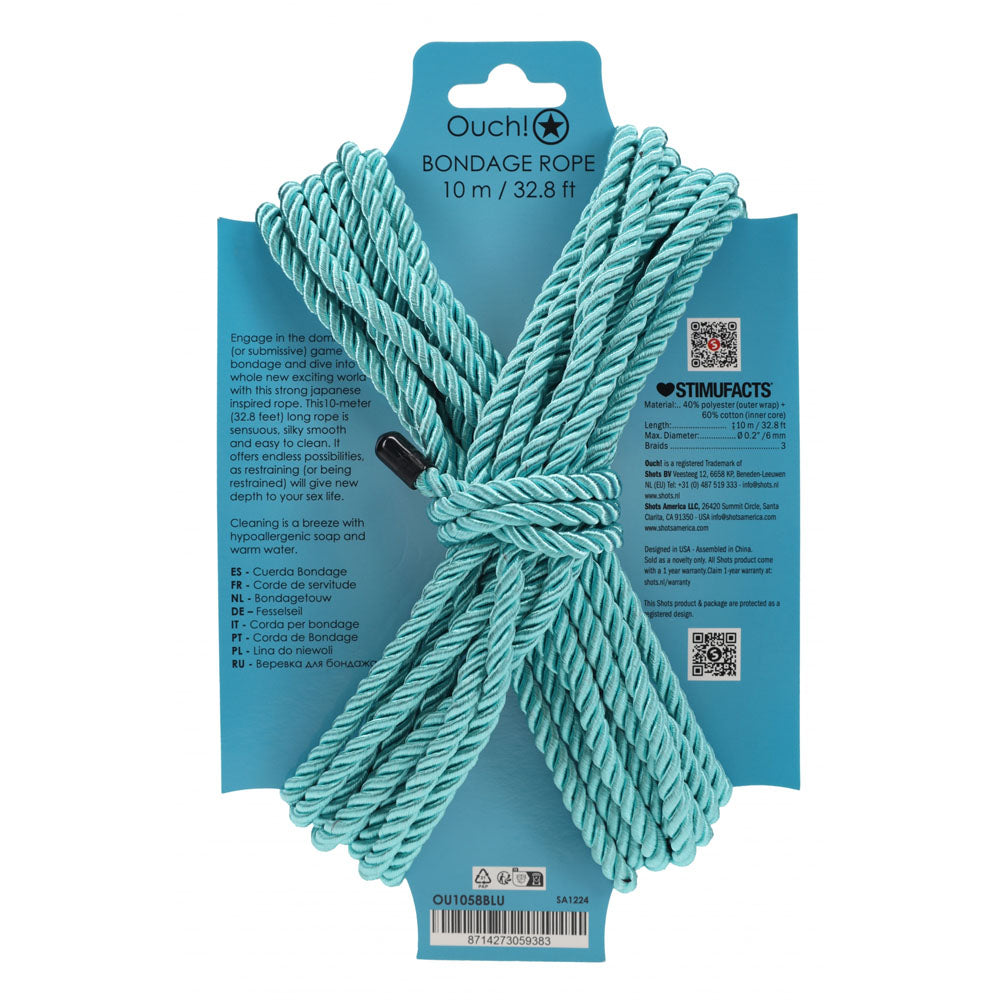 Ouch Bondage Rope 10 Metre Nylon Bondage Rope for Adventurous Play > Bondage Gear > Rope - Tophatter Daily Deals